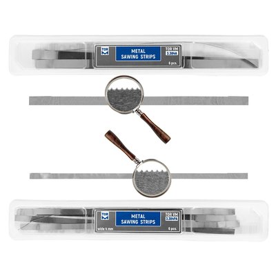 Paski separujące ząbkowane 6 szt. TOR VM - 6 mm