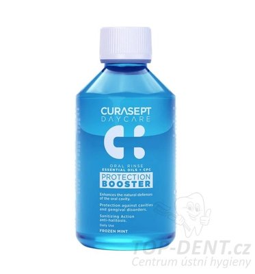 Curasept DayCare Protection Booster ústní voda (frozen mint), 500ml