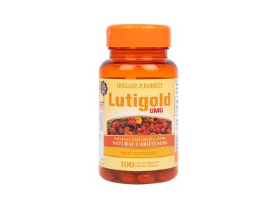 Holland & Barrett - Lutigold Lutein 6 mg, 100 softgel kapslí