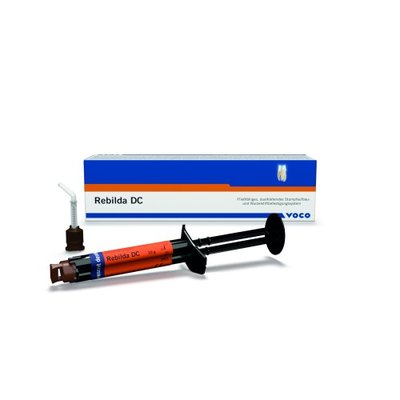 Rebilda DC - QuickMix syringe 10 g fluorescent dentin