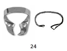 Spona Kofferdam č.24