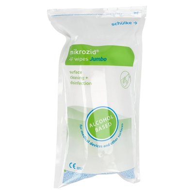 Chusteczki alkoholowe Mikrozid AF Wipes Jumbo wkład 220 szt. Schulke