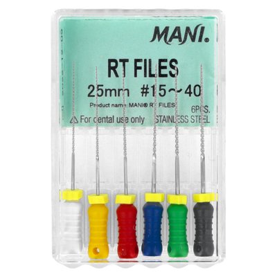 Pilniki RT-Files 6 szt. MANI - 15