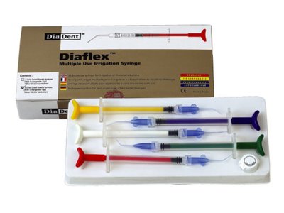 DiaDent DiaFlex V - výplachové stříkačky pro výplach kořenových kanálků, 1003-501