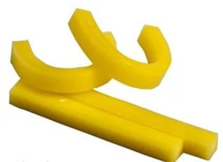 Skusové valy měkké žluté 100 ks