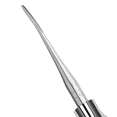 Luxating Elevator short handle, curved 2mm