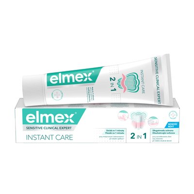Elmex Sensitive Clinical Expert Instant Care zubní pasta 75 ml