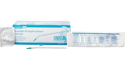 Omniasurg Absaugkanüle - Packung 5 Stück steril mit Knochenfilter