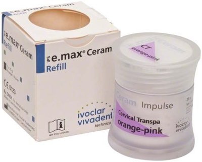 IPS e.max Ceram Impulse Cervical Transpa, ora-pink