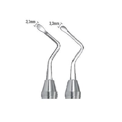 Kostní kyreta Lucas Liquidsteel č.9