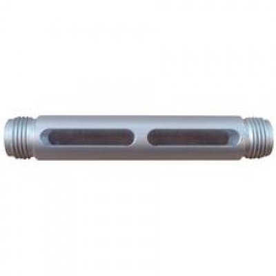 Válcový nástavec s průhlednými okny k intraligamentózní pistoli, nerezová ocel