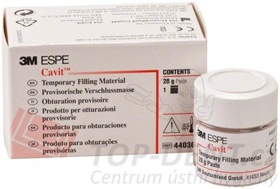 3M Cavit provizorní výplňový materiál (červený), 28g