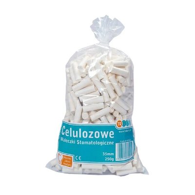 Wałeczki stomatologiczne TR DENT celulozowe torebka foliowa 500szt/op.