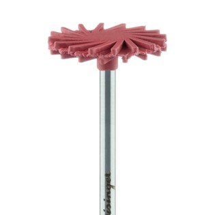 Meisinger gumka do ceramiki 9771F.104.170 karminowa, dysk Twist impregnowana nasypem diamentowym