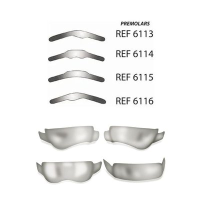 Contoured anatomical matrices bicuspid, 30ks - 6116