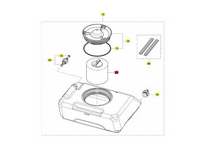 Náhradní filtr CEREC Primemill, 1ks