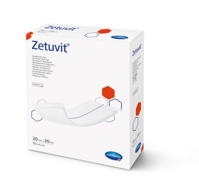 Zetuvit nesterilní savý kompres 20 × 20 cm 30 ks