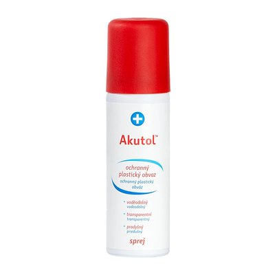 Akutol spray, ochranný plastický obvaz, 60 ml