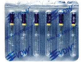 STERILE Hedstroem Feilen - Blisterpackung 6 Stück 25 mm ISO 080