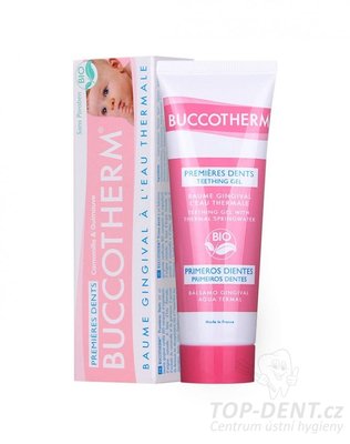 Buccotherm BIO masážní gel na dásně pro batolata, 50ml