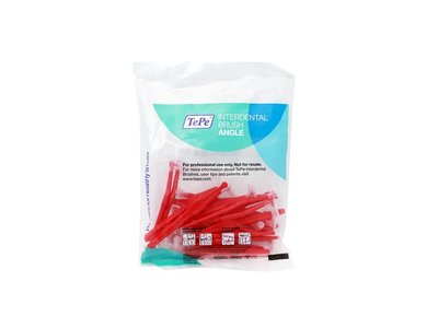 TePe Angle 0,5 mm červené 25 ks s krytem
