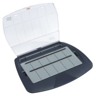 Lay:art Crystal Aqua XL tácek z tvrzeného skla