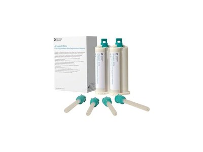 Aquasil Bite - materiál pro registraci skusu, 2x50ml