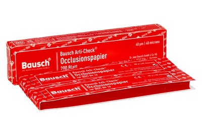 Kalka prostokątna 40µ czerwona 200 szt. BK 10 Bausch