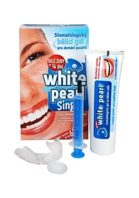 White Pearl Single set na domácí bělení zubů 65 g