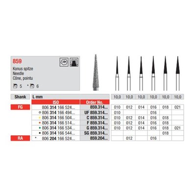 Diamant FG 859.010 (5ks/bal)