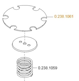 KaVo membrána vzduchu I2C