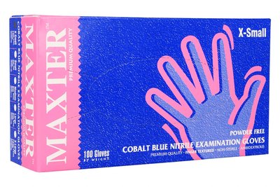 Rękawiczki nitrylowe MAXTER 100 szt. - M