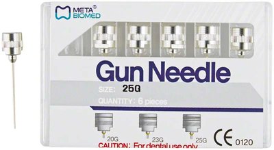 E&Q Master Igły do pistoletu 25G (0,5mm) 6szt/opak. (stary typ)