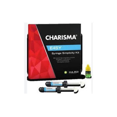 Charisma E4sy Syringe Simplicity Kit 2×4 g Light, Medium + GBU 4 ml Kulzer (ref. 66101241)