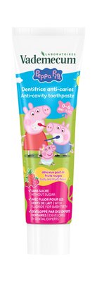 Vademecum Peppa Pig Red Fruit 0-6 dětská zubní pasta 50 ml
