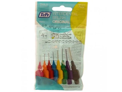 TePe Original - mezizubní kartáčky sortiment, 8ks