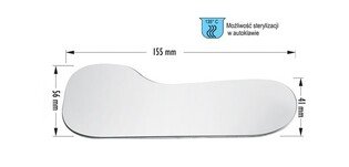 Lusterko fotograficzne językowe dwustronne DD.470.020