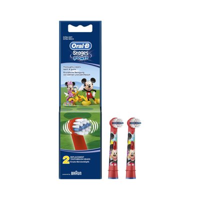 Braun Oral B Stages Kids EB 10-2 MN náhradní hlavice 2 ks - MICKEY