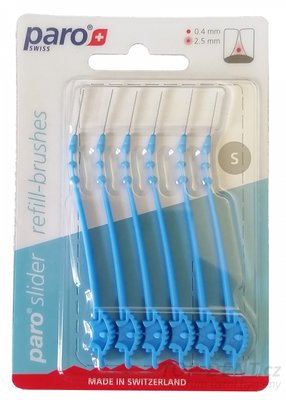 PARO Slider mezizubní kartáčky (velikost S), 6ks