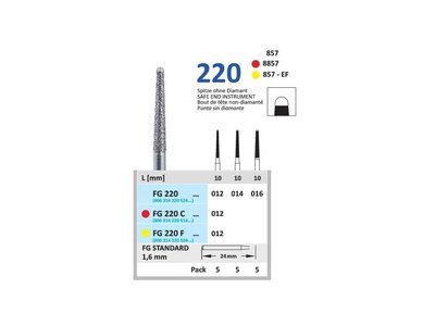 HORICO brousek diamantovaný - Safe End, FG220