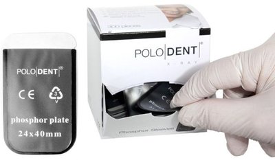 POLODENT návleky paměťových fólií č. 1 bez rámečku