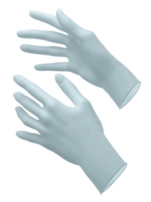 Akzenta Oat Coated Gloves - Colour Collection - Dawn Blue - Size L