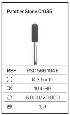 Panther Stone Cylinder round Cr035
