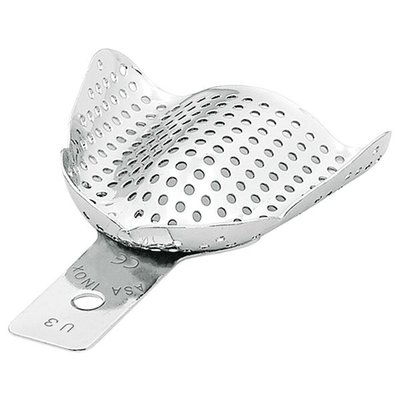 Otiskovací lžíce ASA perfor. bez ret. k. bezzub. horní S (3)