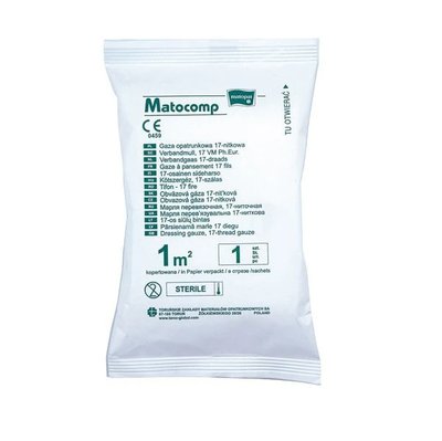Gaza jałowa kopertowa 1m2 17 nitkowa TZMO
