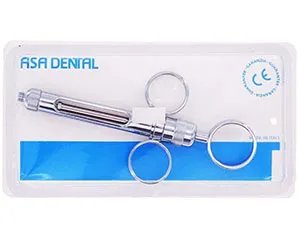 Stříkačka aspirační na karpule ( 3 kroužky )