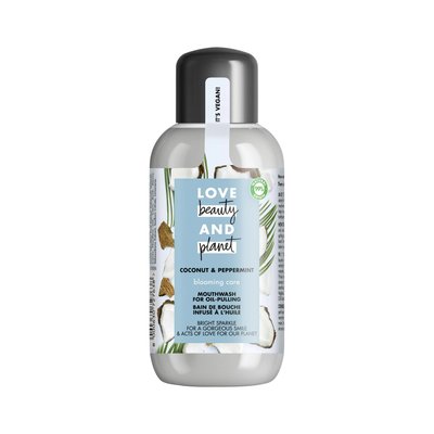 Love Beauty & Planet Coconut & Peppermint ústní voda 250 ml