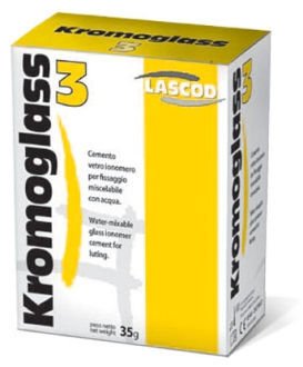 Kromoglass 3 - fixační cement, 35g