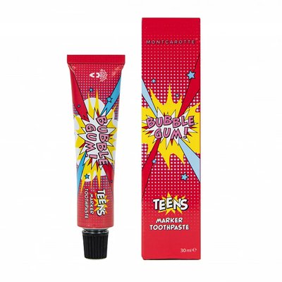MontCarotte Marker Teens Bubble Gum zubní pasta 30 ml