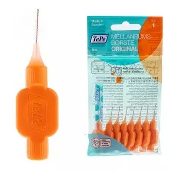 TePe Original mezizubní kartáčky 0,45 mm - oranžové 8 ks